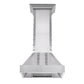 ZLINE Designer Series 30" Durasnow Stainless Steel Ducted Wall Mount Range Hood