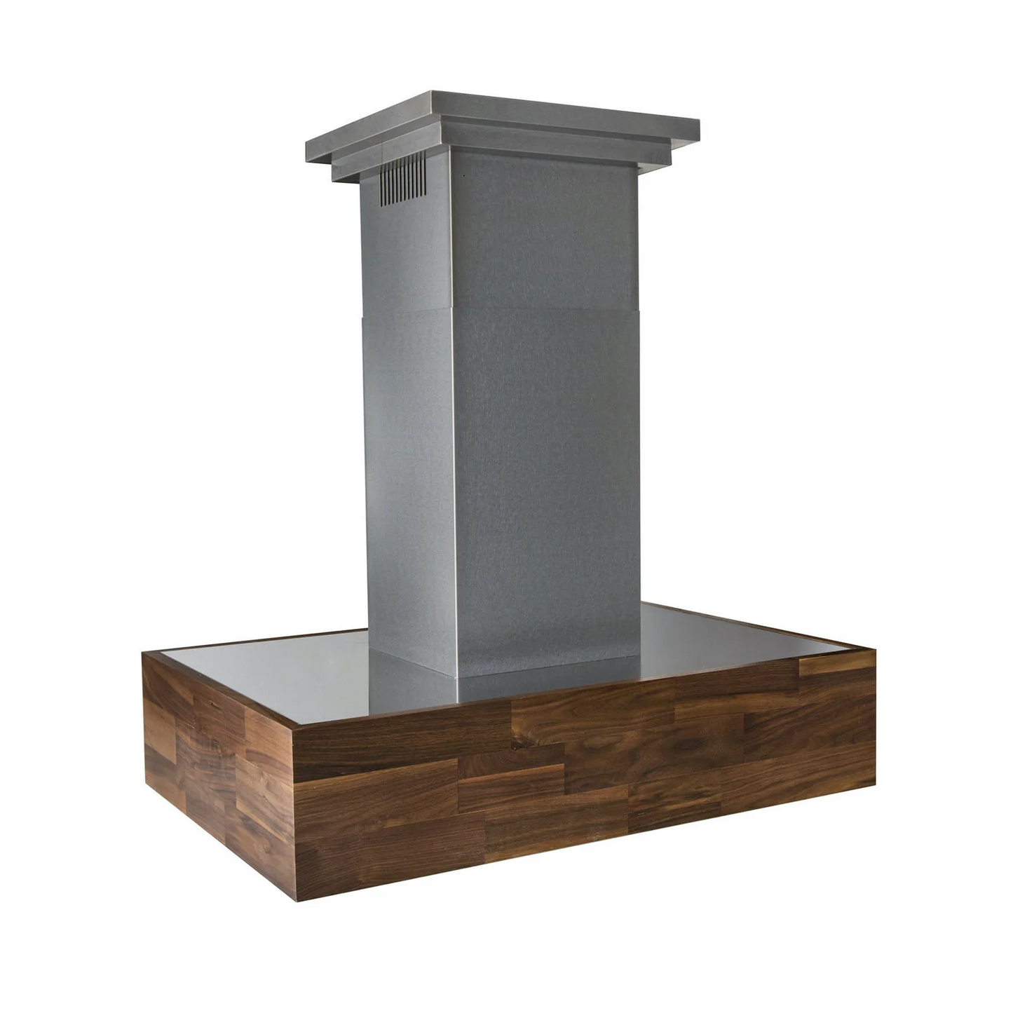 ZLINE Designer Series 48" Butcher Block Wooden Remote Blower Wall Mount Range Hood