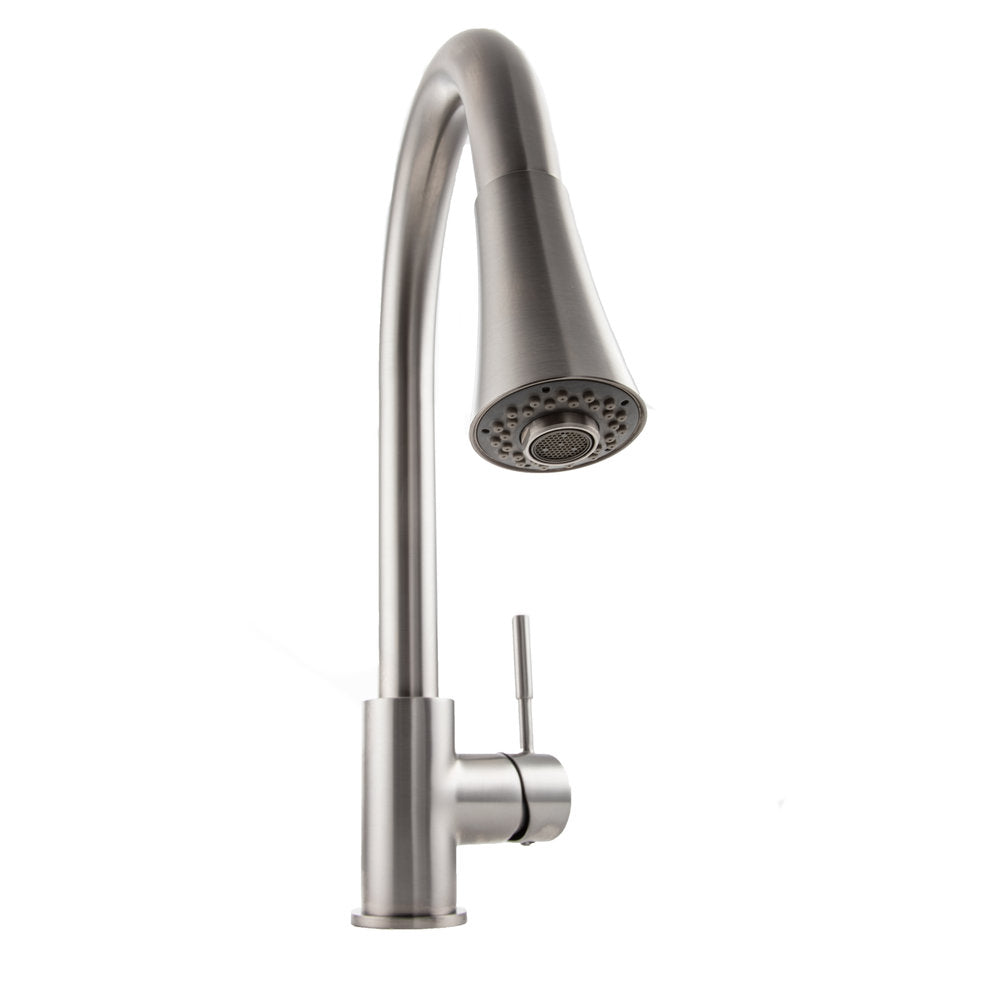 ZLINE Edison Brushed Nickel Pull Down Kitchen Faucet