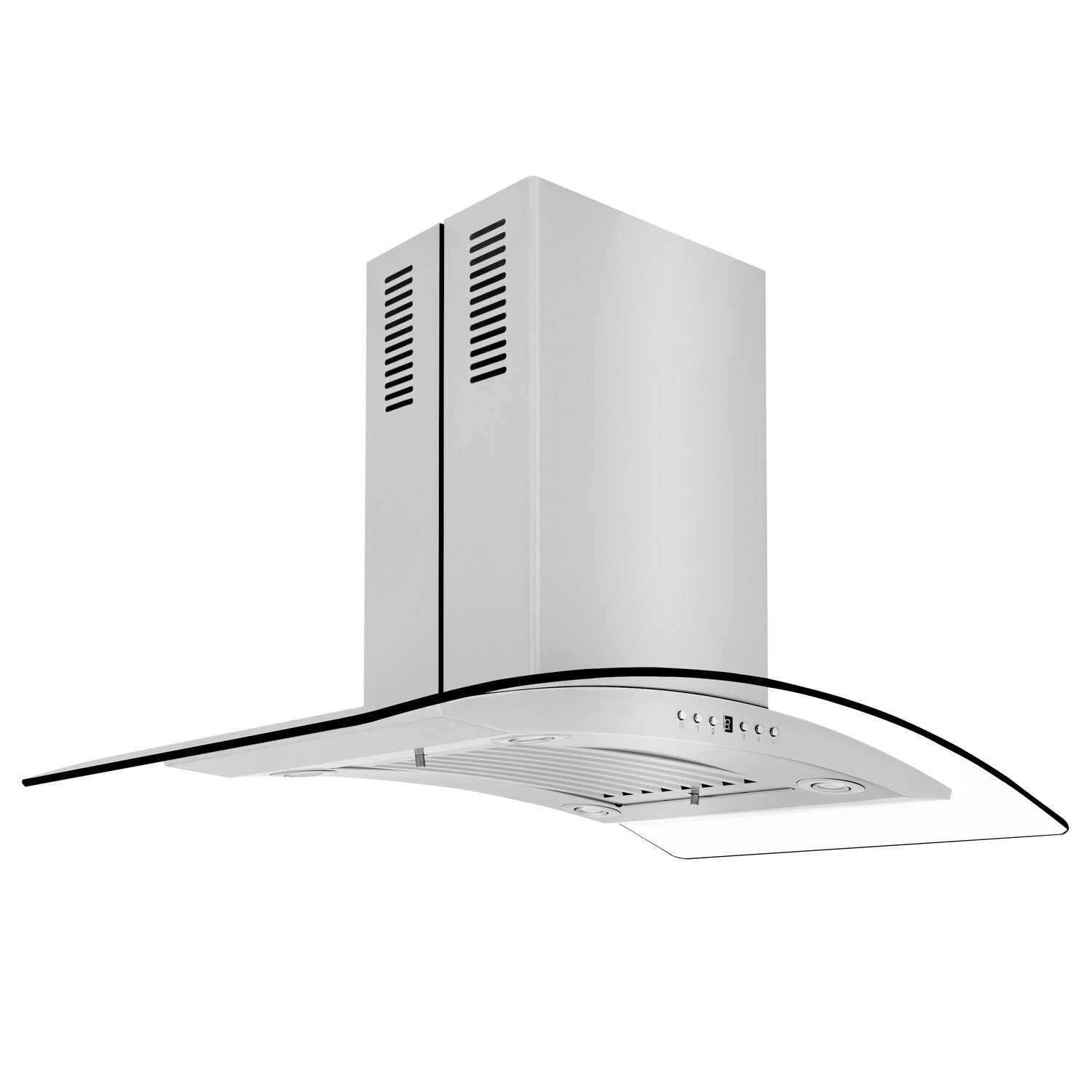 ZLINE GL14i 30" Stainless Steel and Glass Island Mount Range Hood