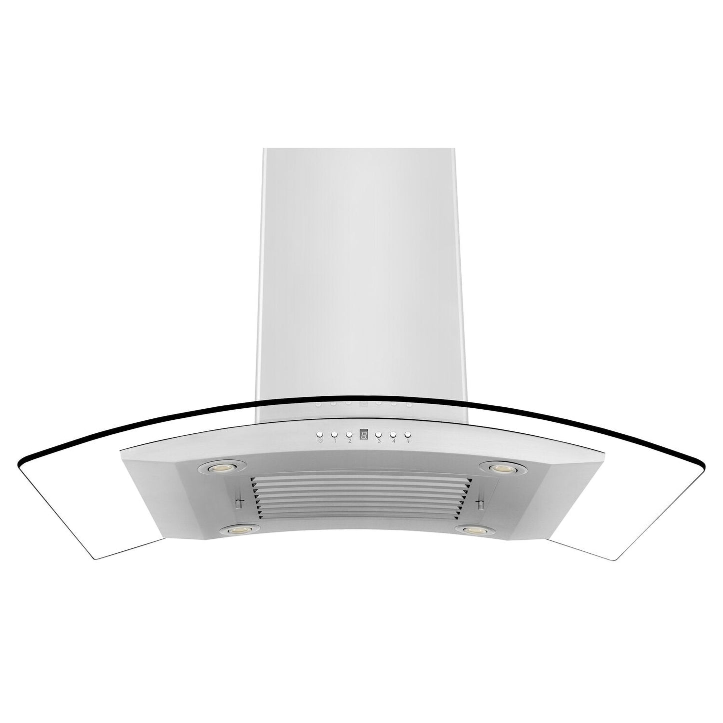 ZLINE GL14i 30" Stainless Steel and Glass Island Mount Range Hood