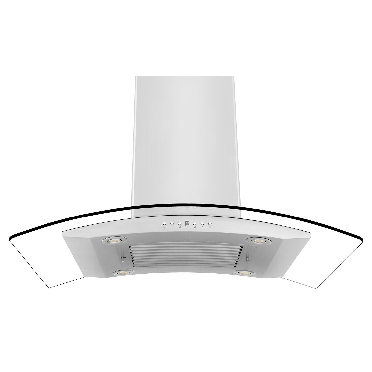 ZLINE GL14i 36" Stainless Steel and Glass Island Mount Range Hood