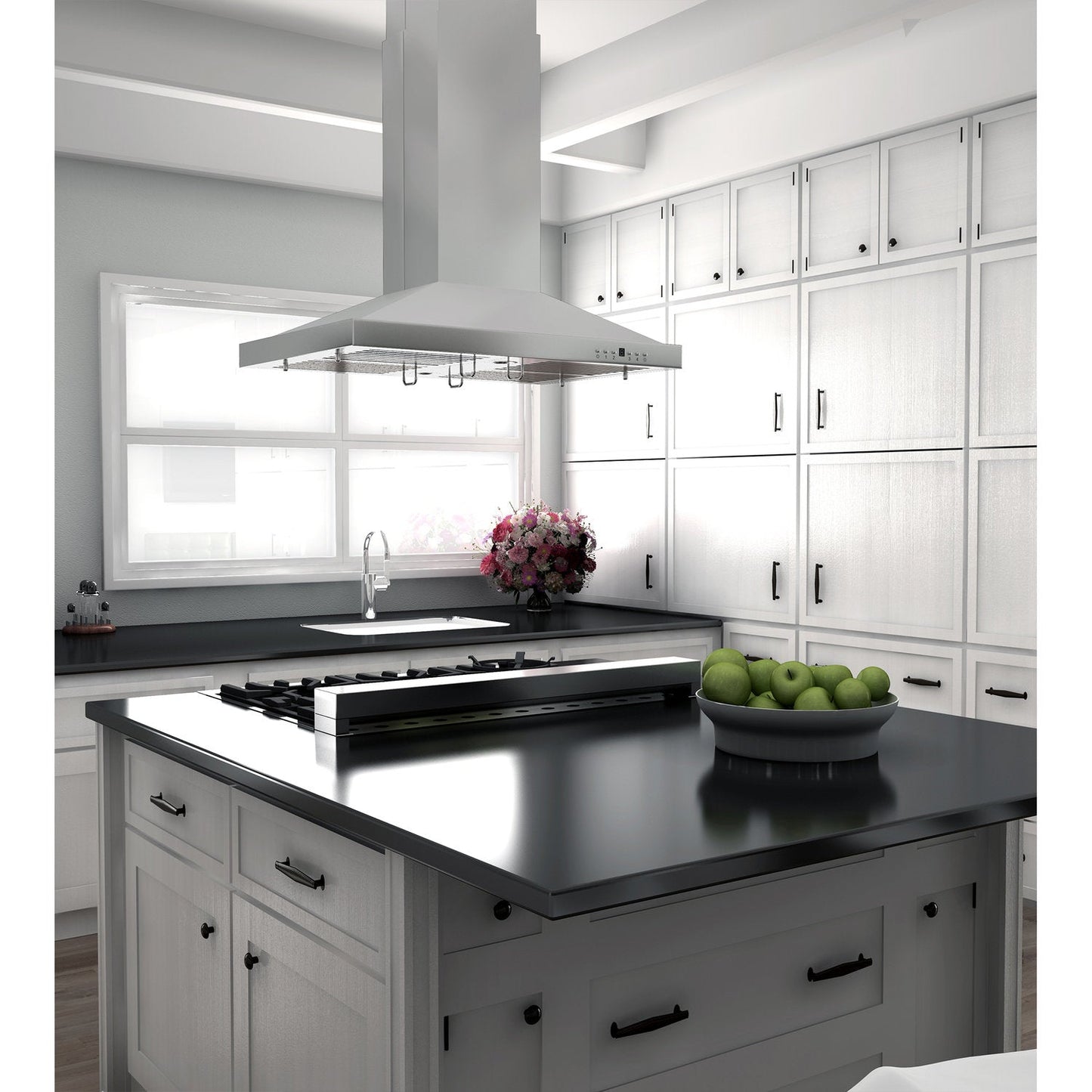 ZLINE GL2i 42" Stainless Steel Island Mount Range Hood