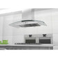 ZLINE GL5i 30" Stainless Steel and Glass Island Mount Range Hood