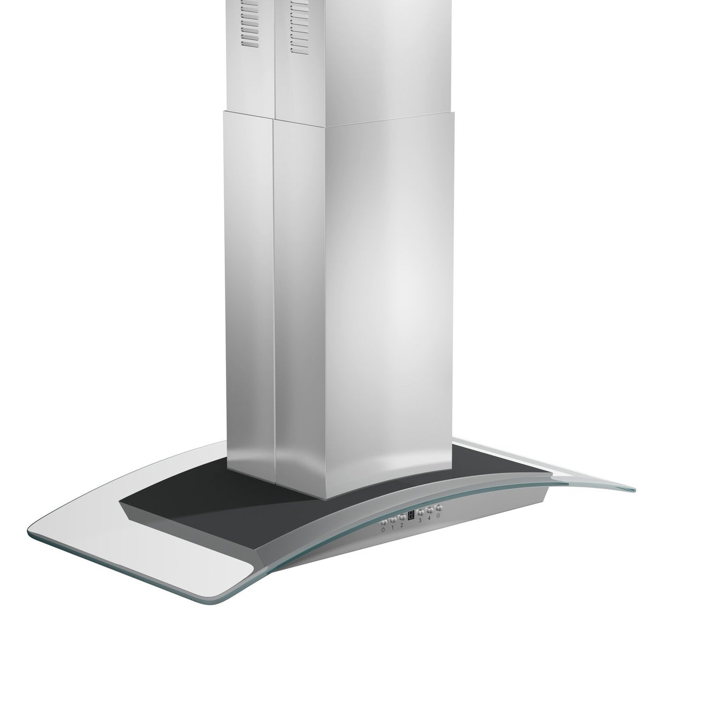 ZLINE GL5i 36" Stainless Steel and Glass Island Mount Range Hood