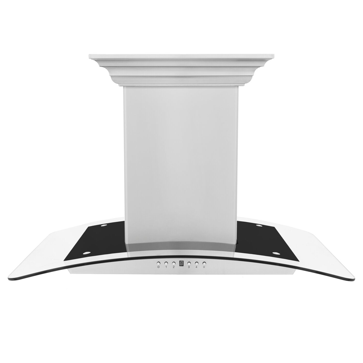 ZLINE GL5iCRN 30" Stainless Steel Island Mount Range Hood With Built-in CrownSound Bluetooth Speakers