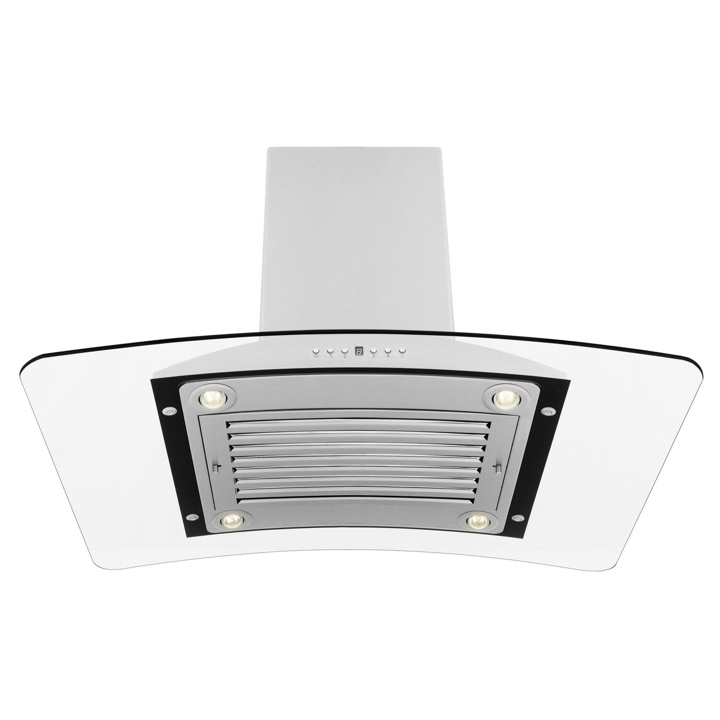 ZLINE GL9i 36" Stainless Steel and Glass Island Mount Range Hood