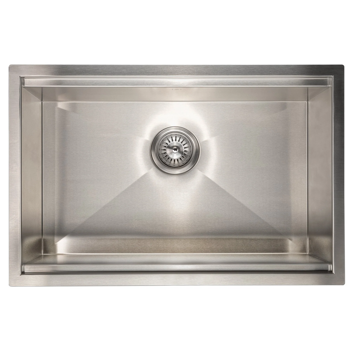 ZLINE Garmisch 27" DuraSnow Stainless Steel Undermount Single Bowl Sink With Accessories