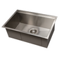 ZLINE Garmisch 27" Stainless Steel Undermount Single Bowl Sink With Accessories