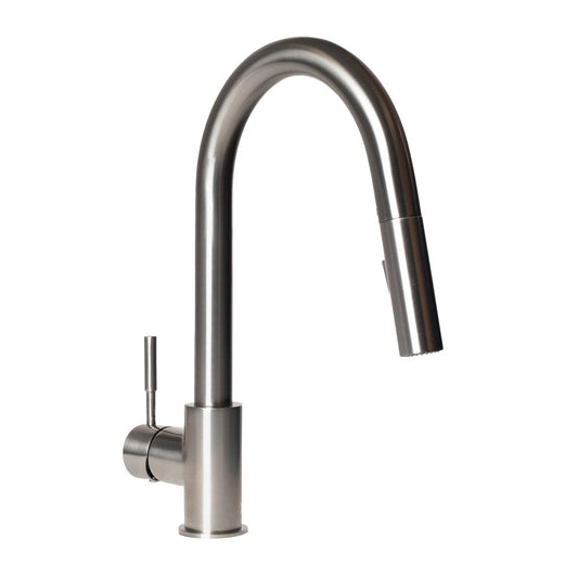 ZLINE Gemini Brushed Nickel Pull Down Kitchen Faucet