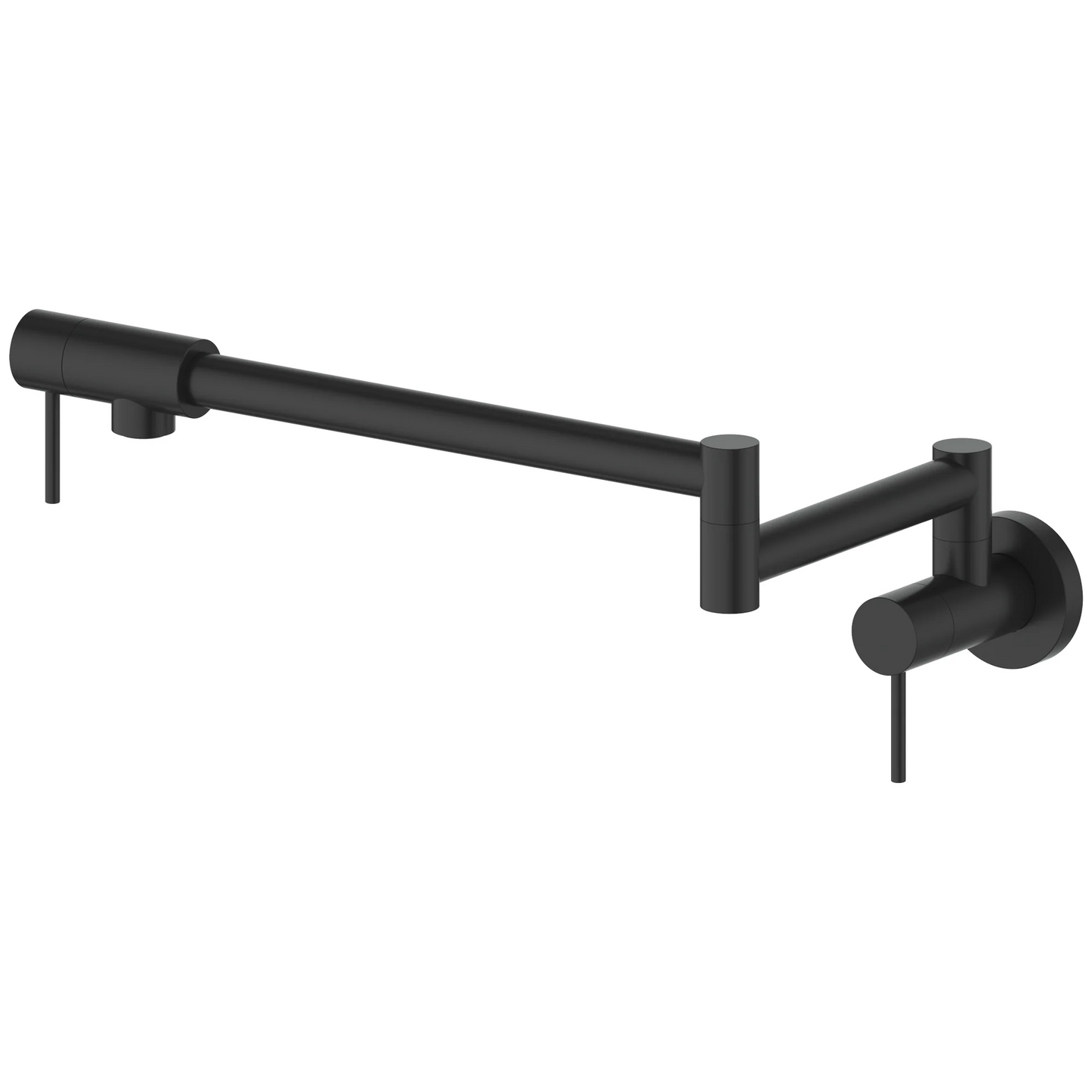 ZLINE Gemini Matte Black Double Handle Pot Filler