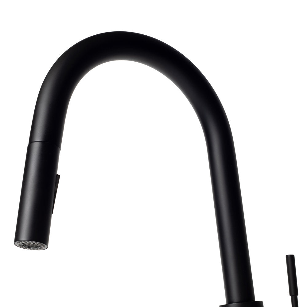 ZLINE Gemini Matte Black Pull Down Kitchen Faucet