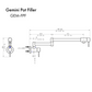 ZLINE Gemini Pot Filler in Brushed Nickel (GEM-FPF-BN)