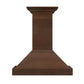 ZLINE KBRR 30" Walnut Wooden Wall Mount Range Hood - Includes Motor