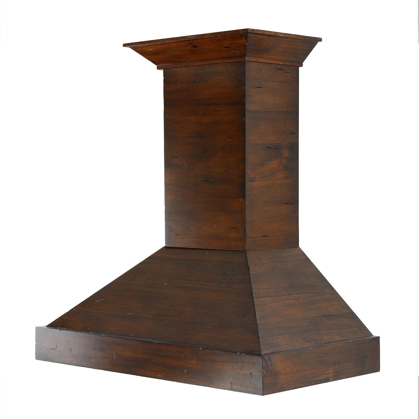 ZLINE KBRR-RD 36" Wooden Wall Mount Range Hood in Walnut - Includes Remote Motor