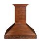 ZLINE KBRRC 36" Walnut Carved Wooden Wall Mount Range Hood - Includes Motor