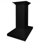 ZLINE KBiCC 36" Black Wooden Island Mount Range Hood - Includes Motor