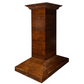 ZLINE KBiRR 30" Walnut Wooden Island Mount Range Hood - Includes Motor