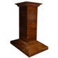 ZLINE KBiRR 36" Walnut Wooden Island Mount Range Hood - Includes Motor