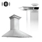 ZLINE KL2CRN-BT 36" Stainless Steel Wall Mount Range Hood With Built-in CrownSound Bluetooth Speakers