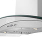 ZLINE KN4 30" Stainless Steel and Glass Wall Mount Range Hood