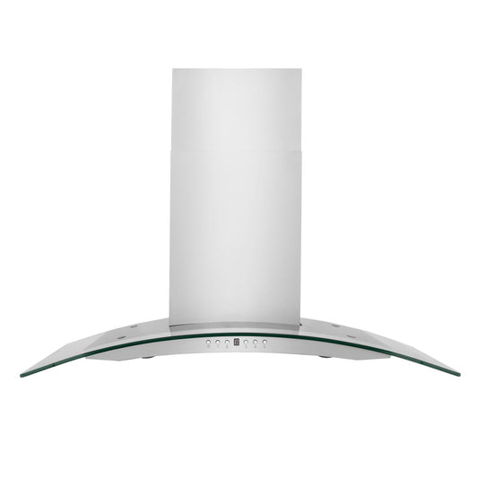 ZLINE KN4 30" Stainless Steel and Glass Wall Mount Range Hood