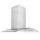 ZLINE KN4 42" Stainless Steel and Glass Wall Mount Range Hood