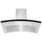 ZLINE KN6 30" Stainless Steel and Glass Wall Mount Range Hood