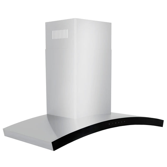 ZLINE KN6 30" Stainless Steel and Glass Wall Mount Range Hood