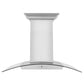 ZLINE KZCRN-BT 30" Stainless Steel Wall Mount Range Hood With Built-in CrownSound Bluetooth Speakers