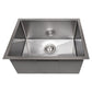 ZLINE Meribel 23" DuraSnow Stainless Steel Undermount Single Bowl Sink