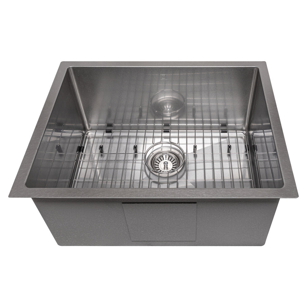 ZLINE Meribel 23" DuraSnow Stainless Steel Undermount Single Bowl Sink