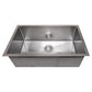 ZLINE Meribel 30" DuraSnow Stainless Steel Undermount Single Bowl Sink