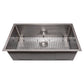 ZLINE Meribel 33" DuraSnow Stainless Steel Undermount Single Bowl Sink