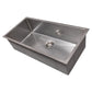 ZLINE Meribel 36" DuraSnow Stainless Steel Undermount Single Bowl Sink