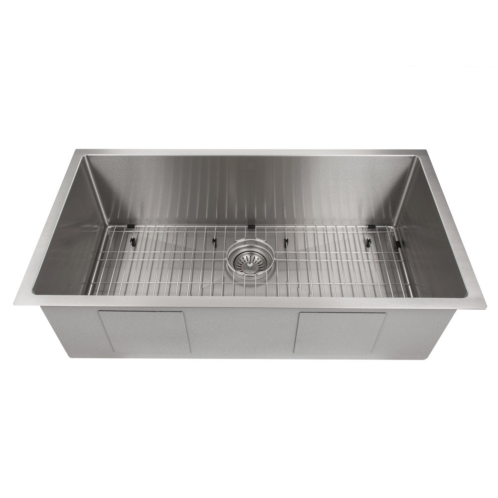 ZLINE Meribel 36" Stainless Steel Undermount Single Bowl Sink