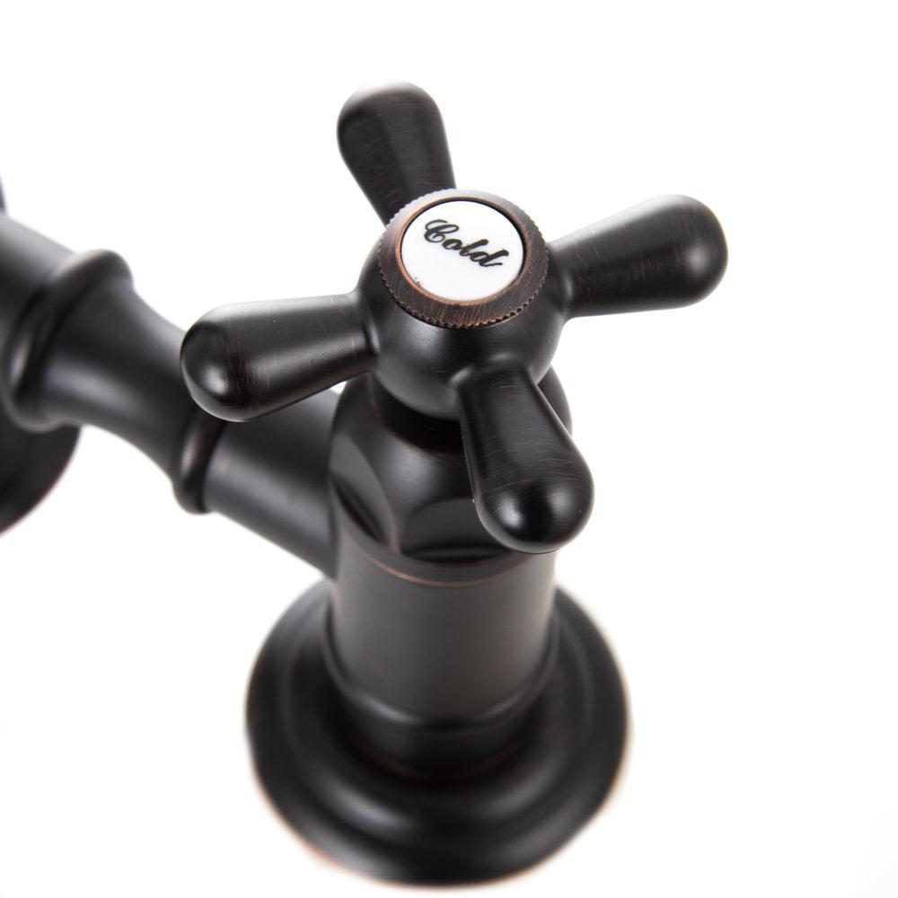 ZLINE Mona Oil-Rubbed Bronze Widespread 1.8 GPM Kitchen Faucet