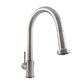 ZLINE Monet Brushed Nickel Single Hole 1.8 GPM Kitchen Faucet With Pull Out Spray Wand