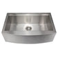 ZLINE Moritz 33" Stainless Steel Farmhouse Single Bowl Sink With Accessories