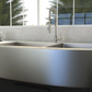 ZLINE Niseko 36" DuraSnow Stainless Steel Farmhouse Apron Mount Double Bowl Sink