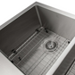 ZLINE Niseko 36" Stainless Steel Farmhouse Apron Mount Double Bowl Sink