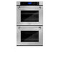 ZLINE Professional 30" Brushed Stainless Steel Electric Convection Double Wall Oven With Self Clean Technology