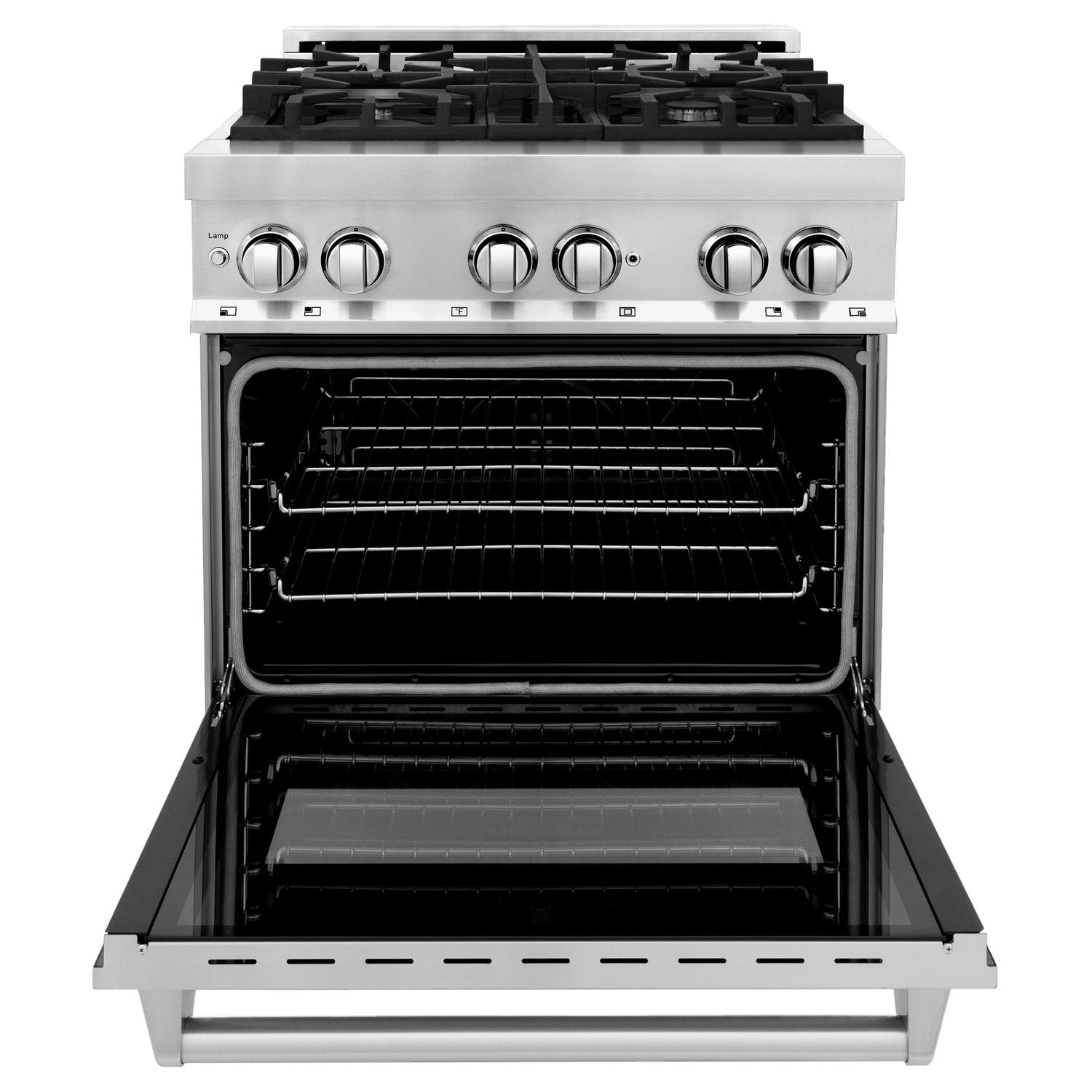 ZLINE Professional 30" Stainless Steel 4.0 cu. ft. 4 Gas Burner/Electric Oven Range