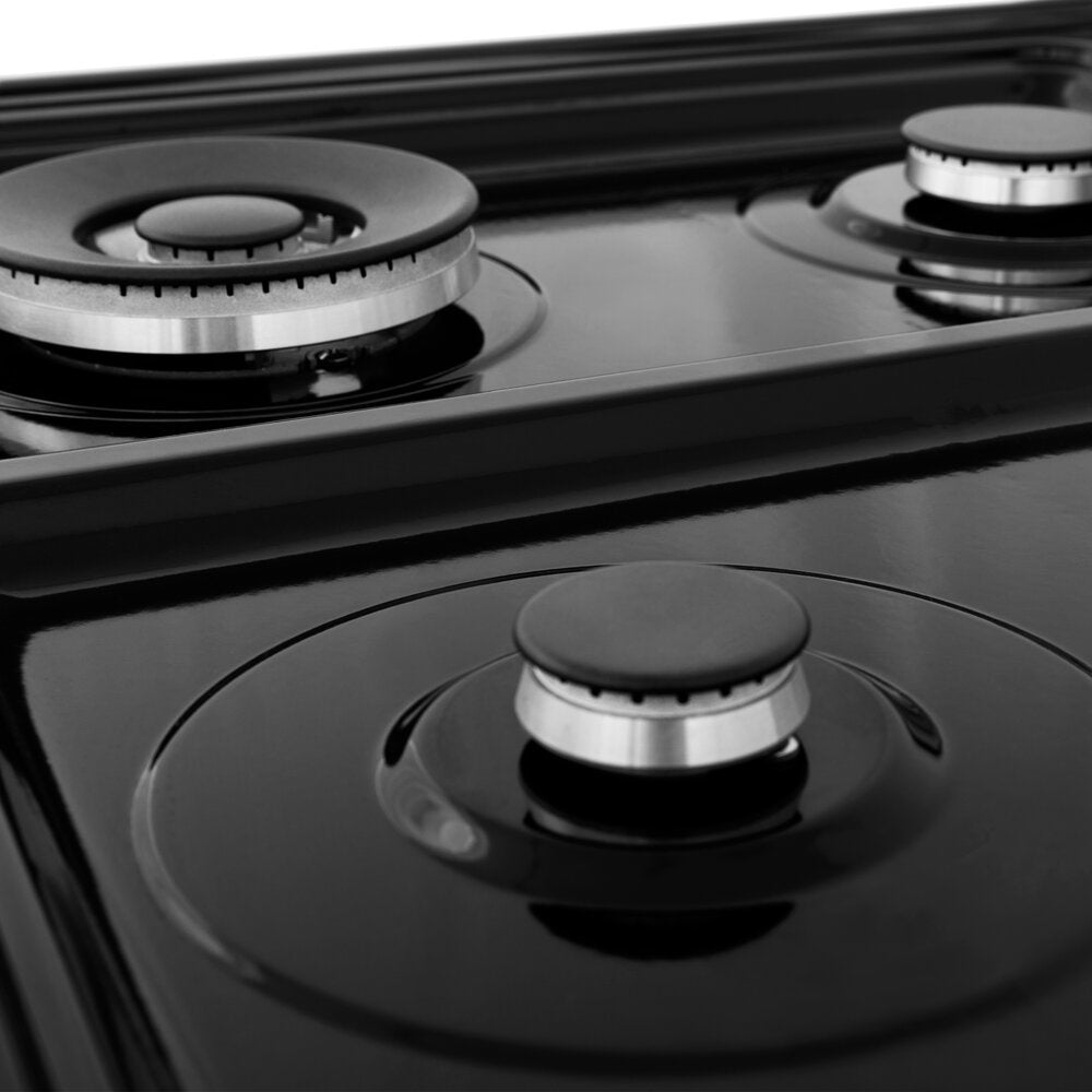 ZLINE Professional 36" Black Stainless Steel 6 Burner Gas Range With 4.6 cu. ft. Gas Oven