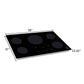 ZLINE Professional 36" Stainless Steel Glass Top 5 Element Induction Cooktop