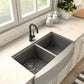 ZLINE Renoir Matte Black Kitchen Faucet