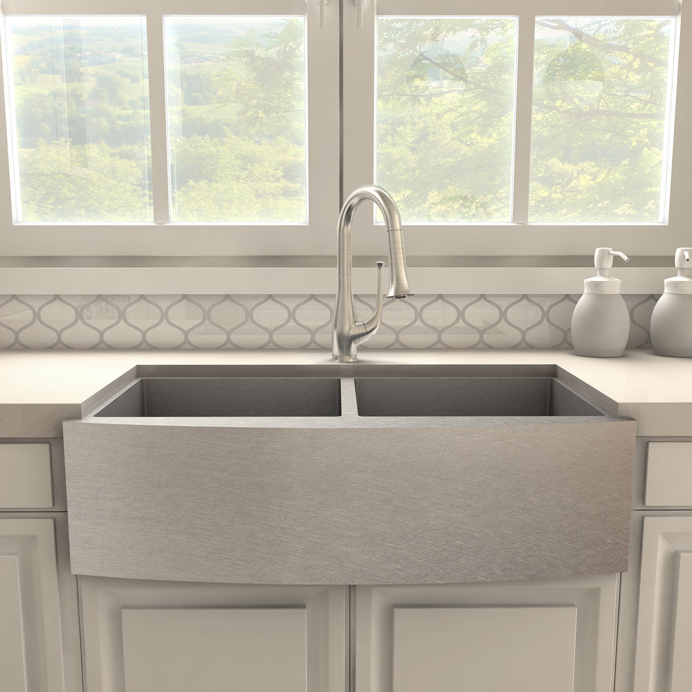 ZLINE Shakespeare Brushed Nickel Kitchen Faucet