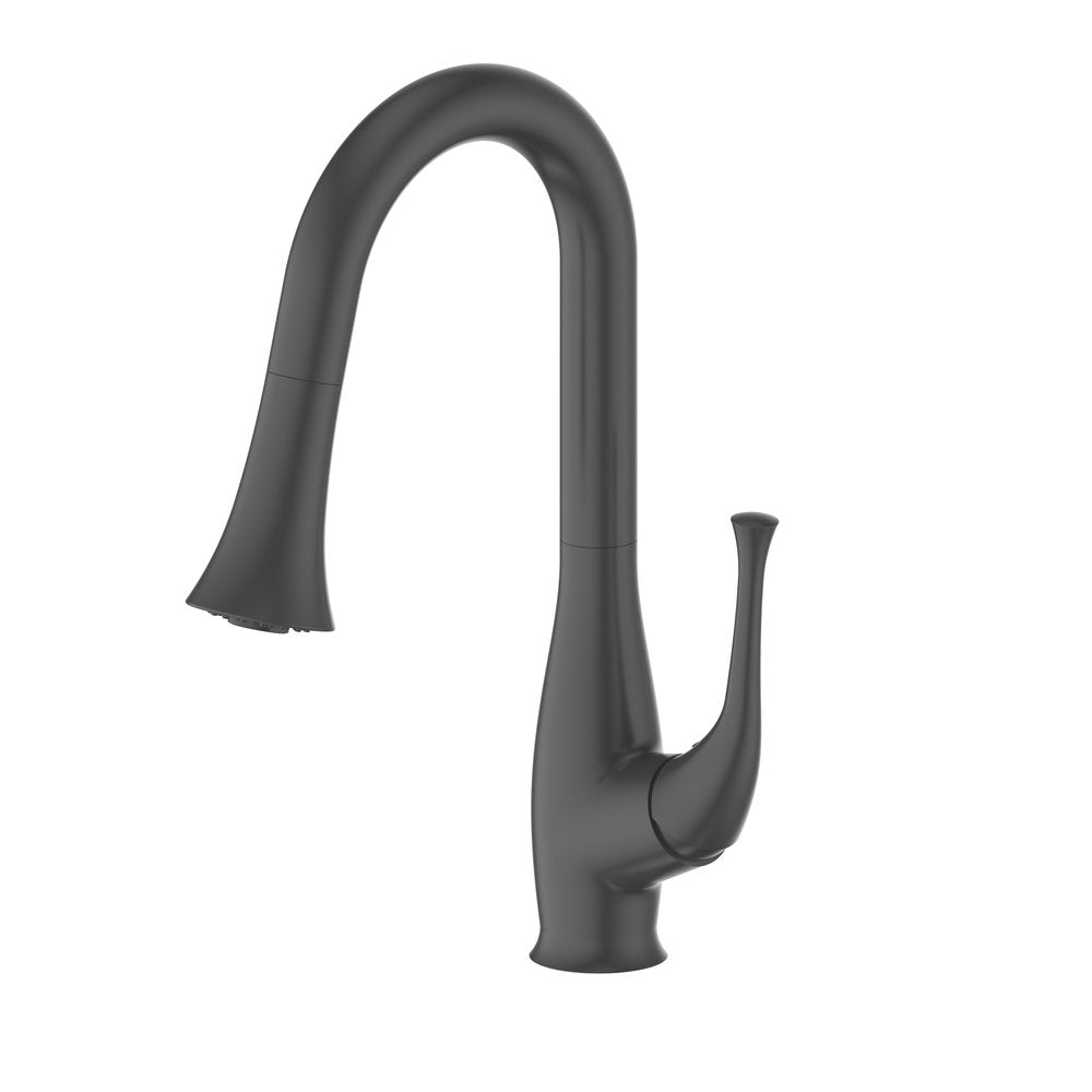 ZLINE Shakespeare Matte Black Kitchen Faucet