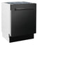 ZLINE Tallac 24" Black Stainless Steel Tall Tub Dishwasher With Stainless Steel Tub and 3rd Rack