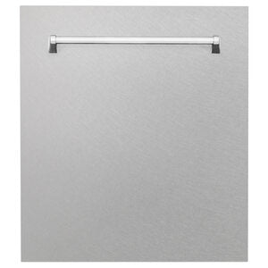 ZLINE Tallac 24" DuraSnow Top Control Tall Tub Dishwasher With Stainless Steel Tub and 3rd Rack